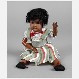 Simon & Halbig kleine Porzellankopfpuppe