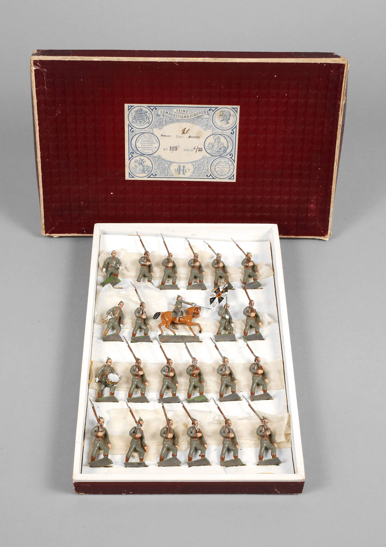 Georg Heyde Satz Zinnsoldaten ”Preuss. Linie Marsch”