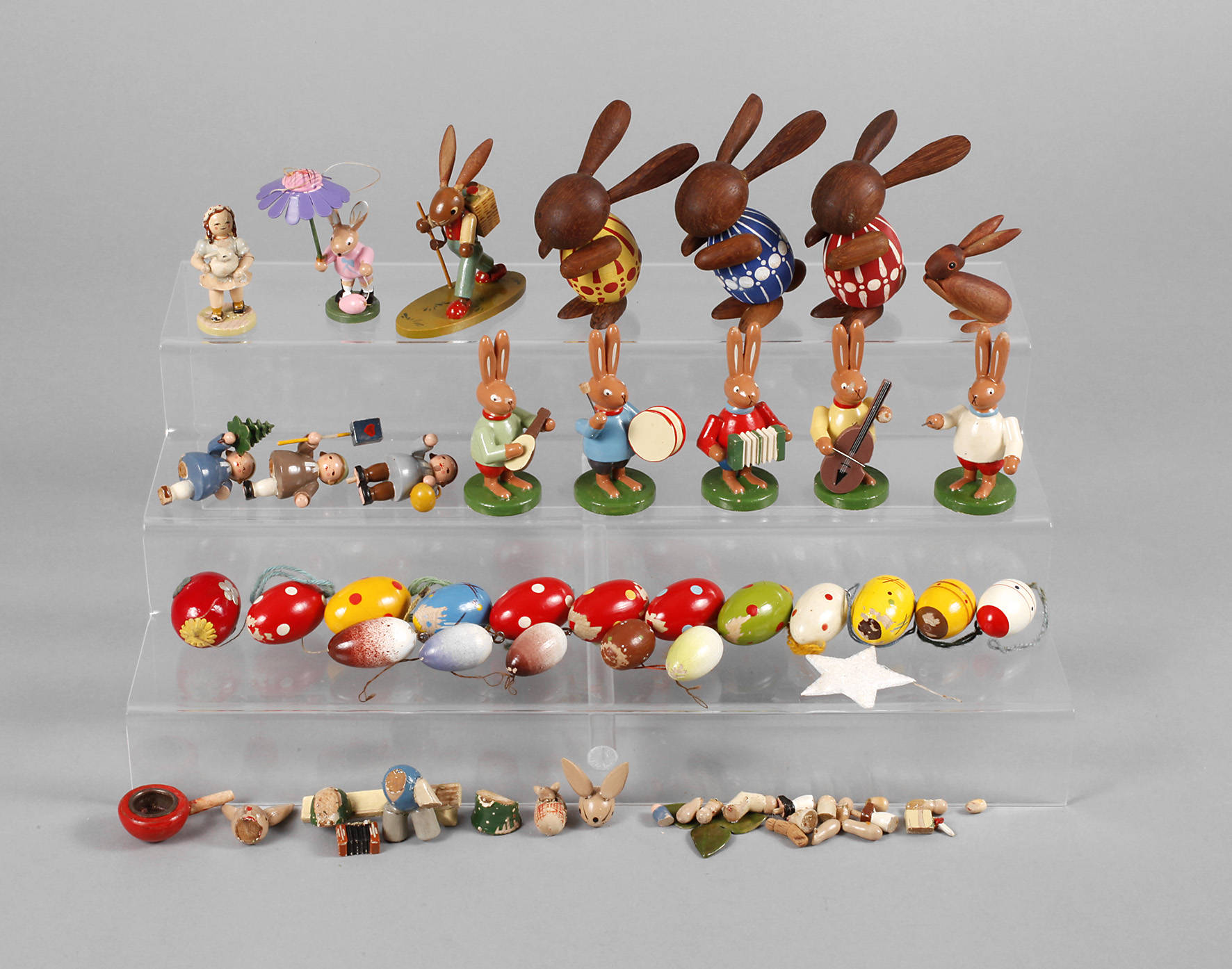 Konvolut Osterdekorationen Erzgebirge