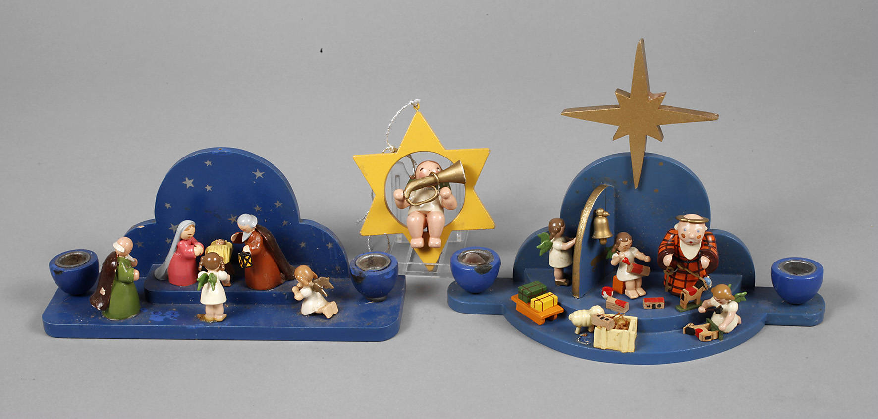 Konvolut Weihnachtsdekoration Erzgebirge