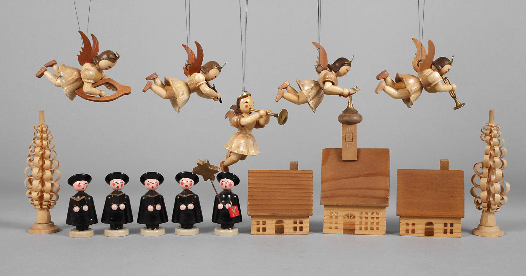 Konvolut Weihnachtsdekoration Erzgebirge