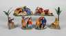 Sechs Krippenfiguren Erzgebirge