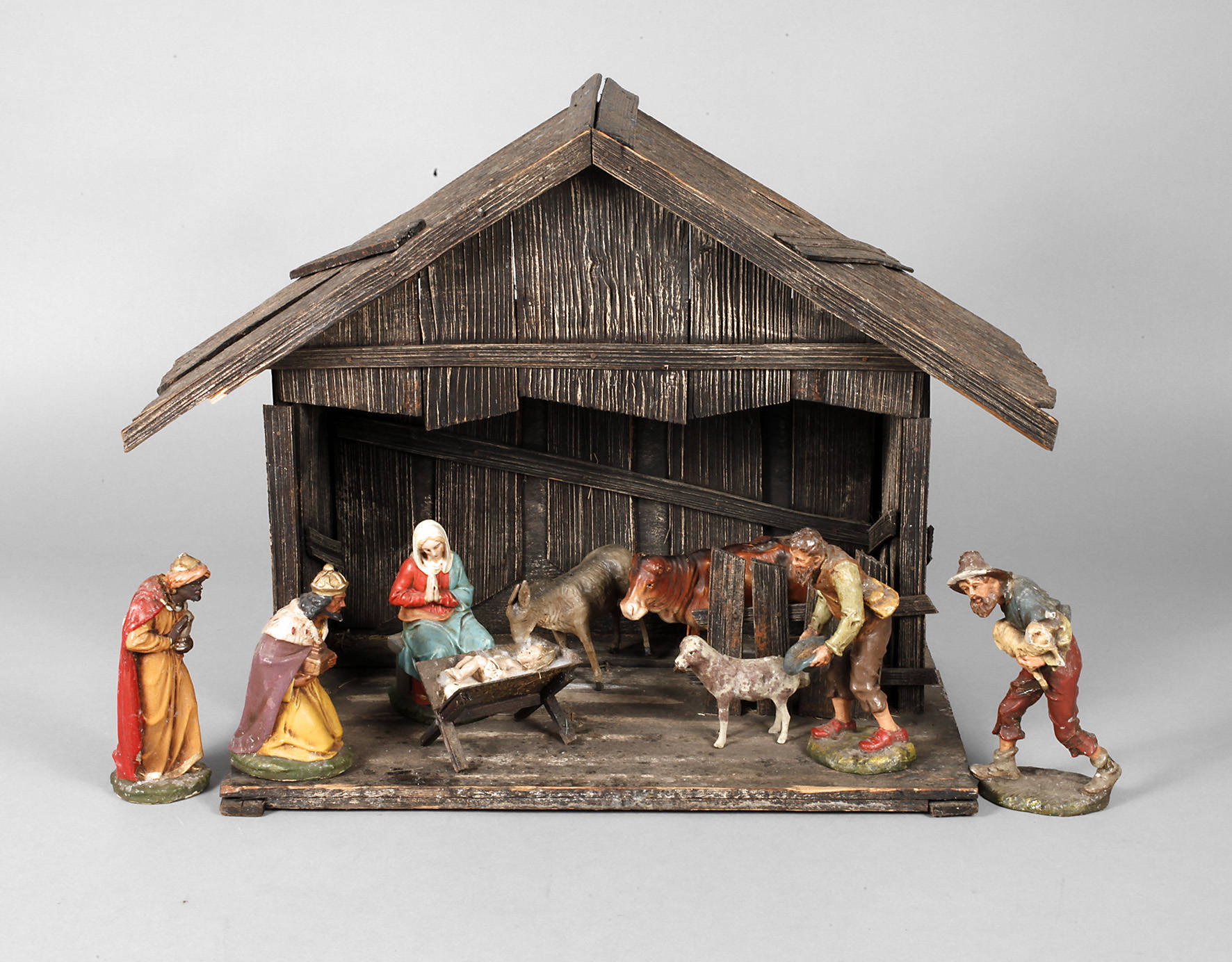 Große Weihnachtskrippe