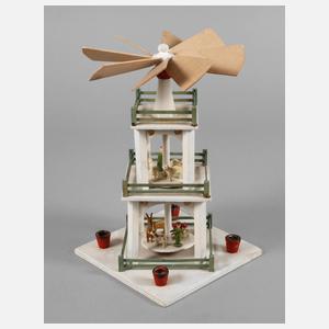 Tischpyramide Tierszenen