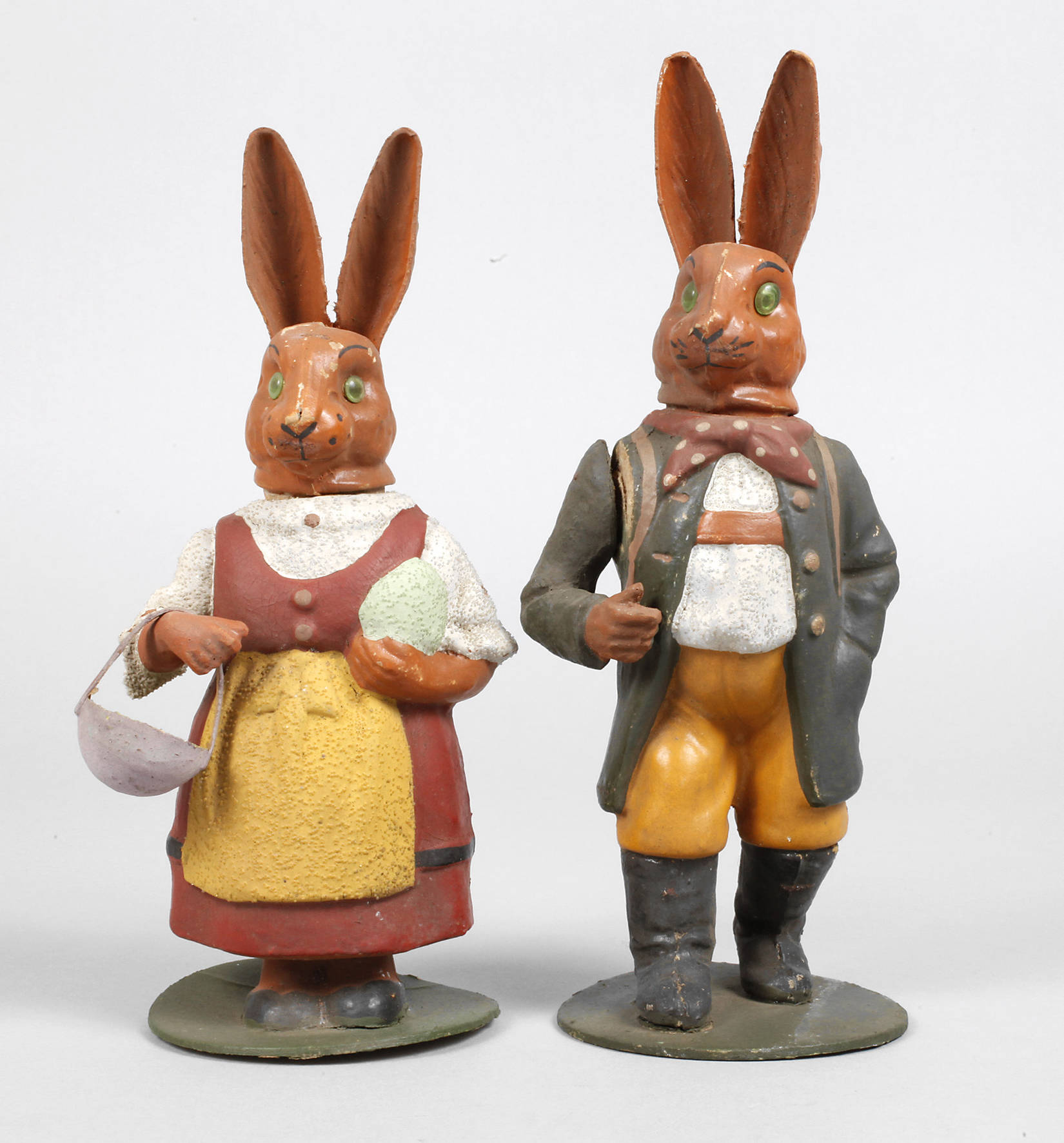 Zwei Candyboxen als Osterhasenpaar