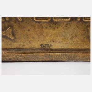 Museale Jugendstil Wanduhr