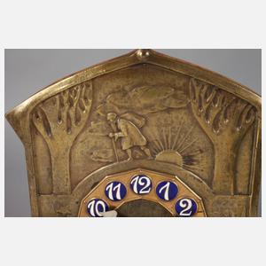 Museale Jugendstil Wanduhr