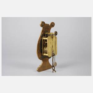 Kleine Biedermeier Tischuhr