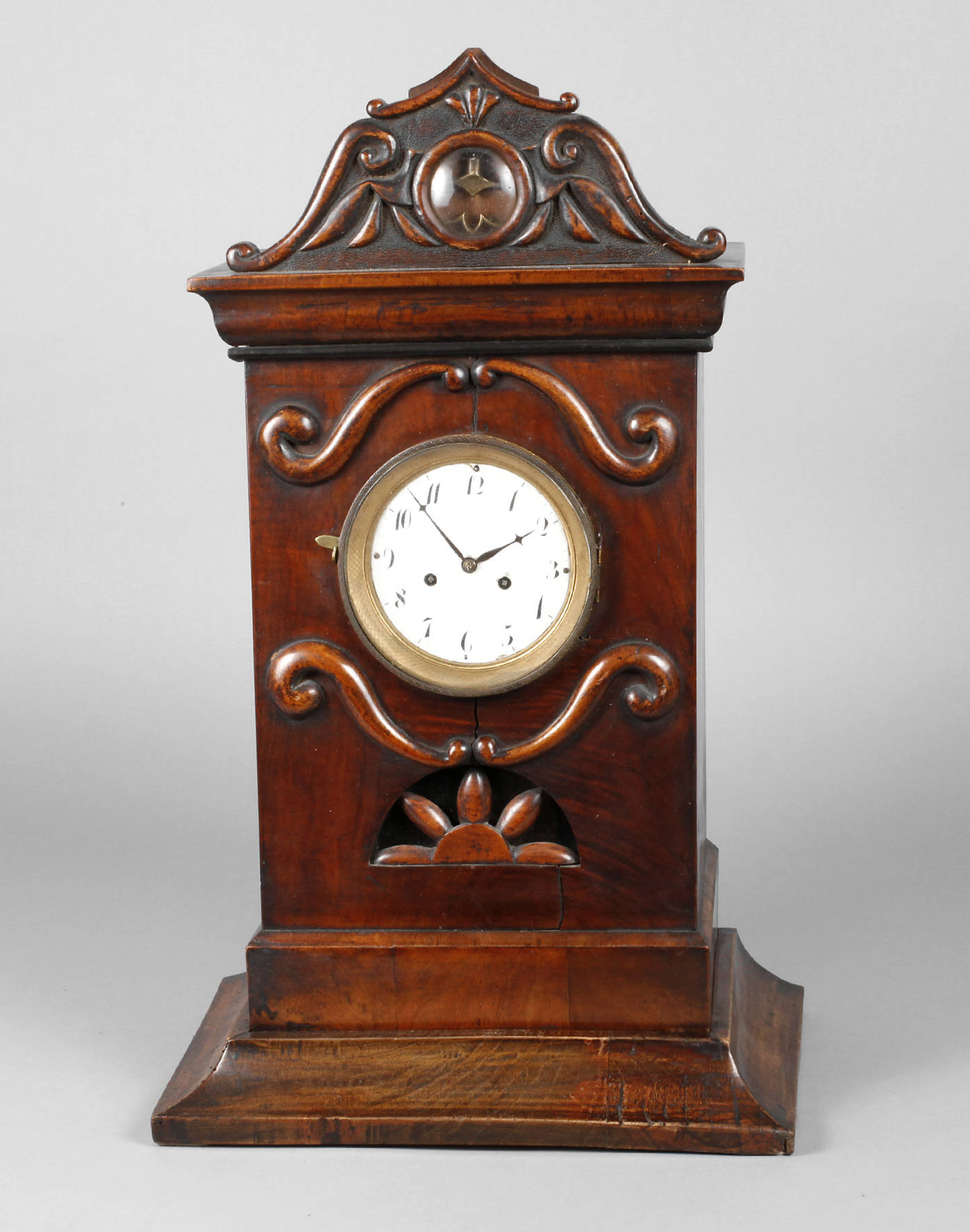 Stutzuhr Biedermeier