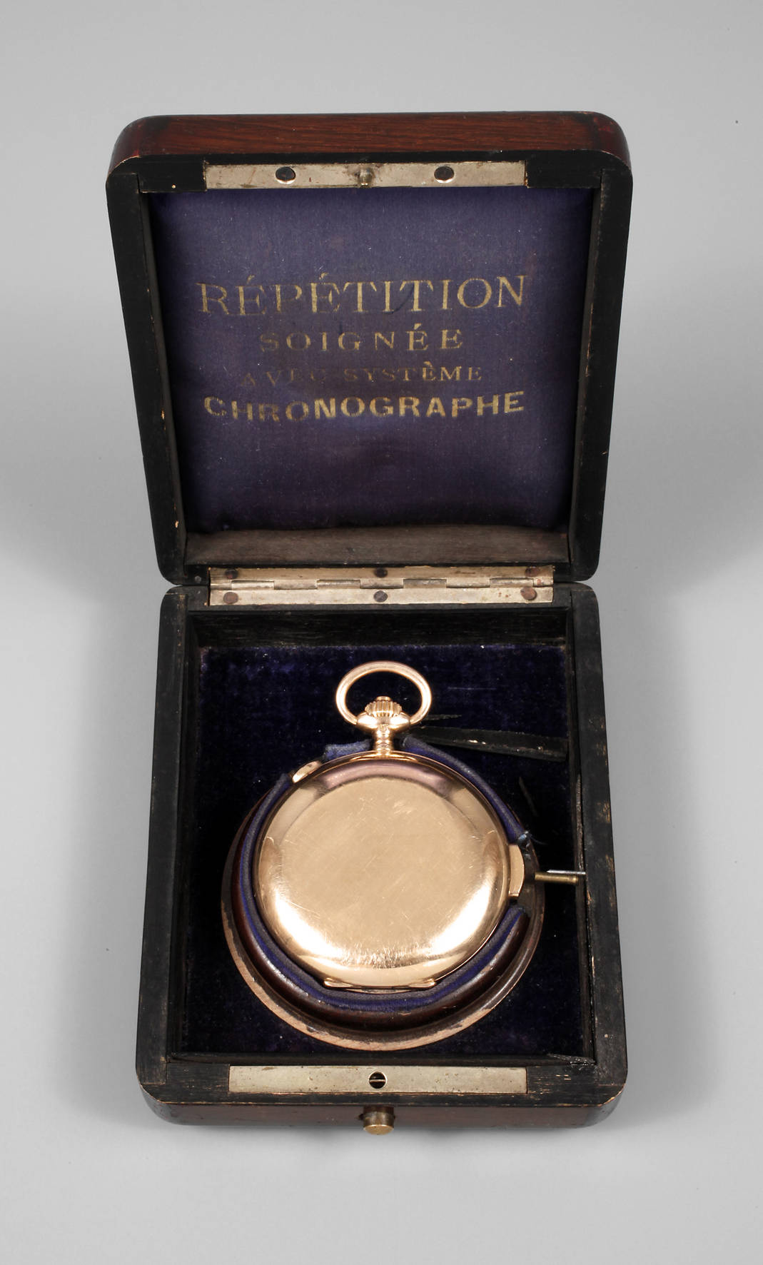 Goldsavonette mit Minutenrepetition