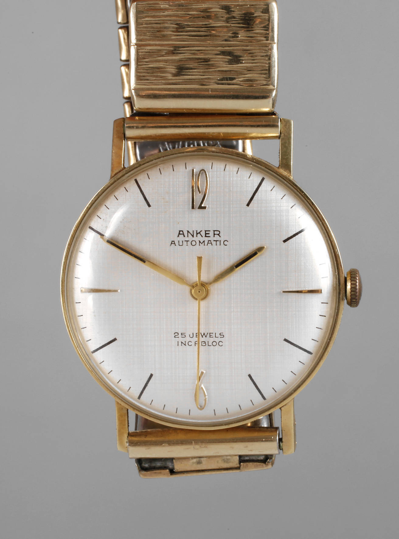 Herrenarmbanduhr Anker Gold