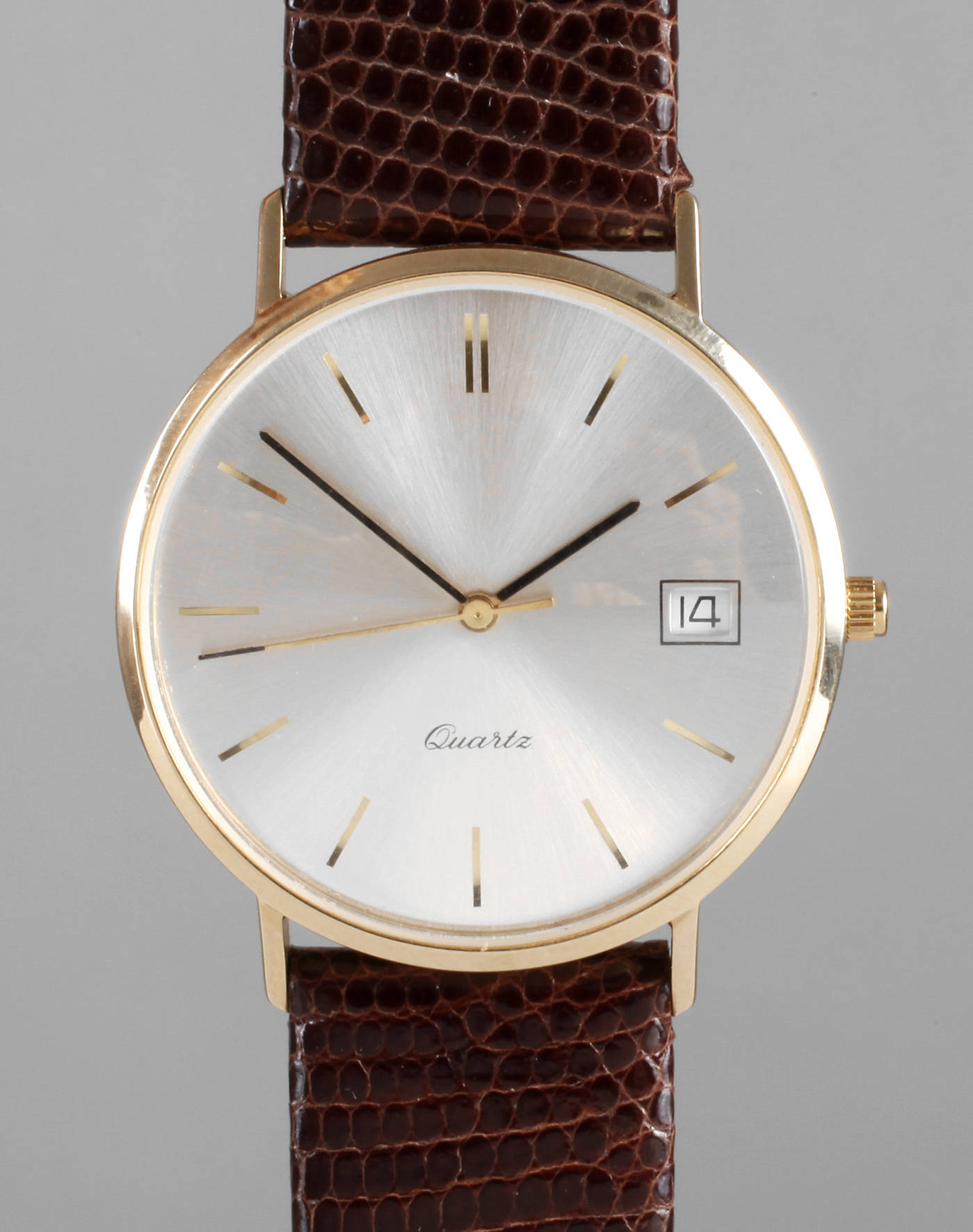 Herrenarmbanduhr Gold