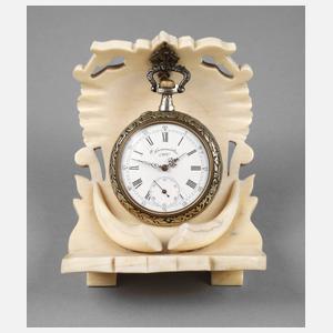 Uhrenständer Elfenbein