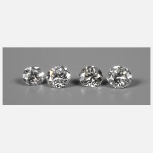 Vier Brillanten gesamt 0,60 ct