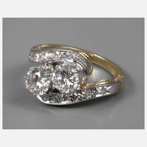 Brillantring ca. 1,4 ct