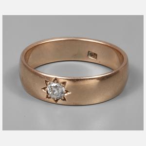 Bandring mit Brillant