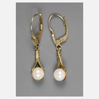 Paar Ohrhänger mit Perlen111