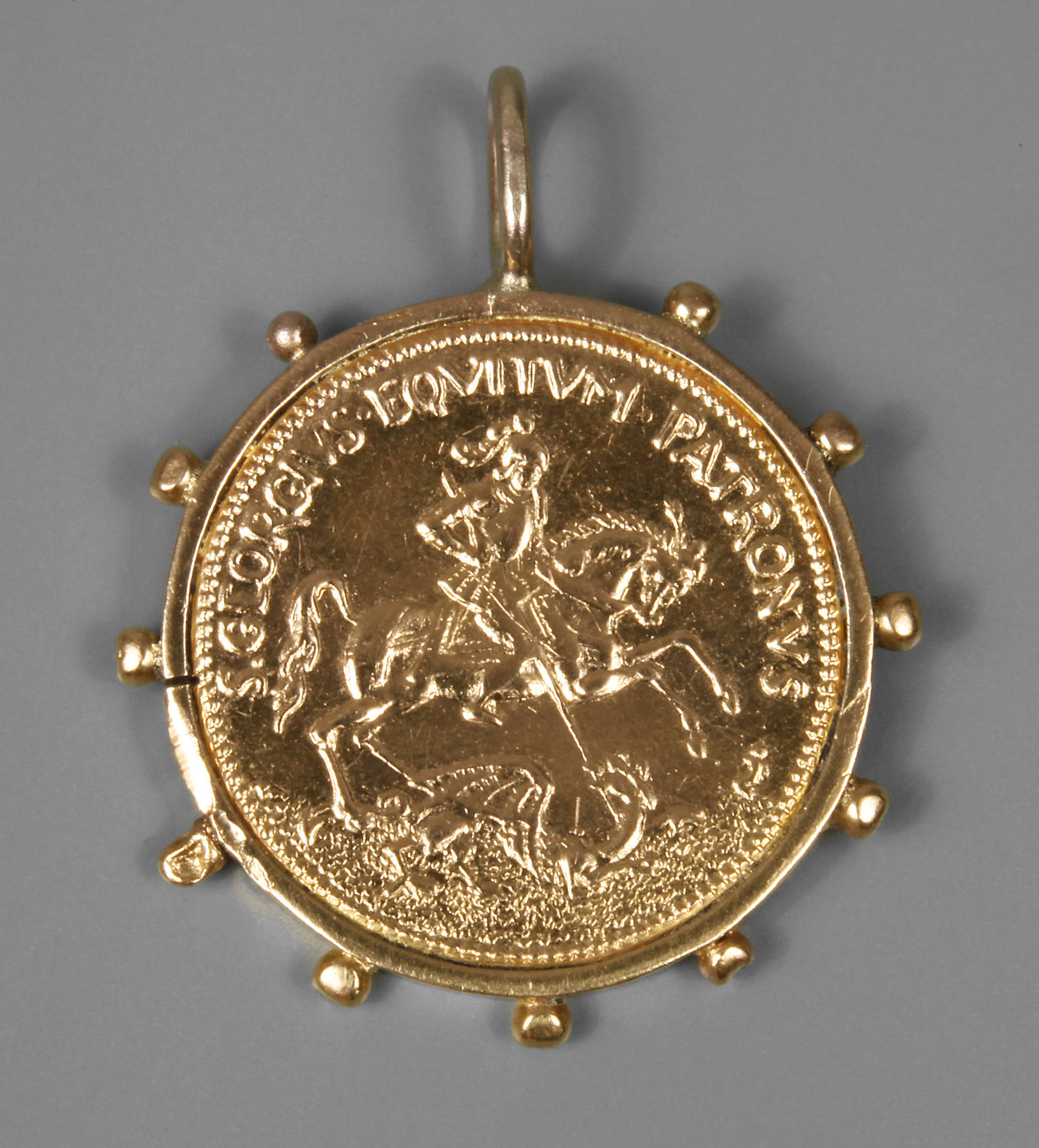 Anhänger Talisman Dukat, Sankt Georg