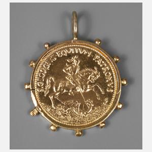 Anhänger Talisman Dukat, Sankt Georg