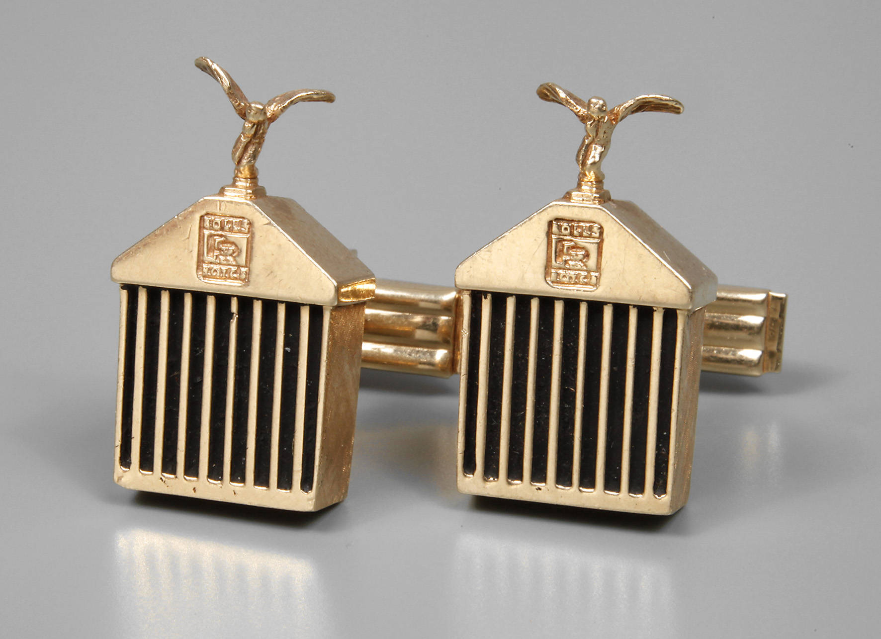 Paar Manschettenknöpfe Rolls Royce