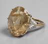 Damenring mit Rutilquarz