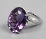 Damenring mit Amethyst