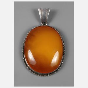 Bernsteinanhänger Butterscotch