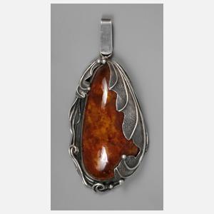 Großer Bernsteinanhänger