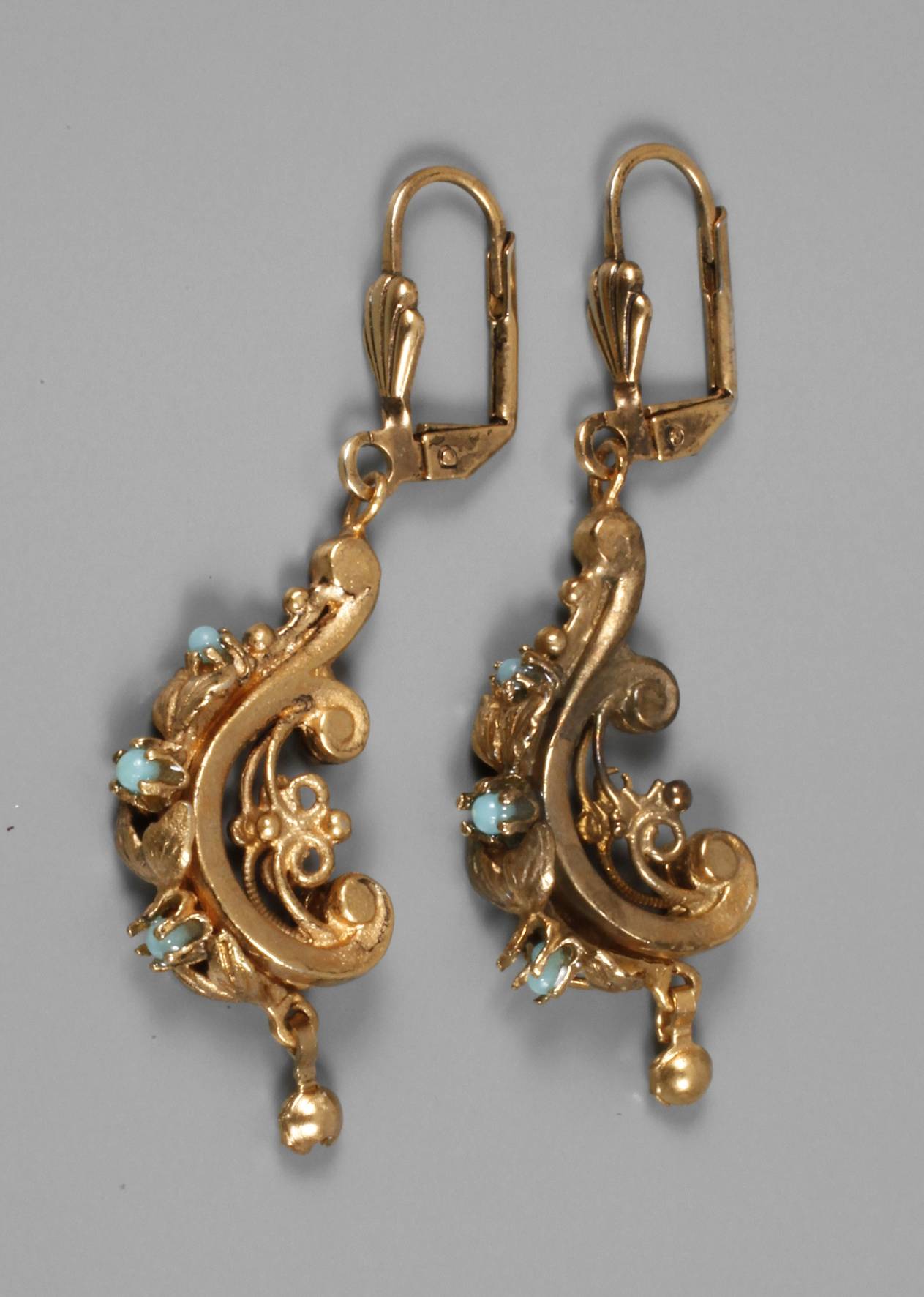 Paar Historismusohrhänger