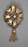 Große Goldbrosche