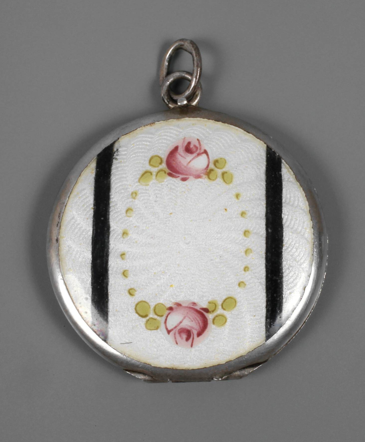 Feines Emailmedaillon