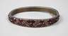 Armreif mit Granatbesatz