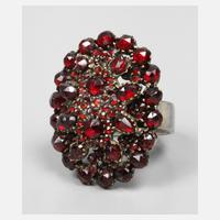 Damenring mit Granatbesatz111