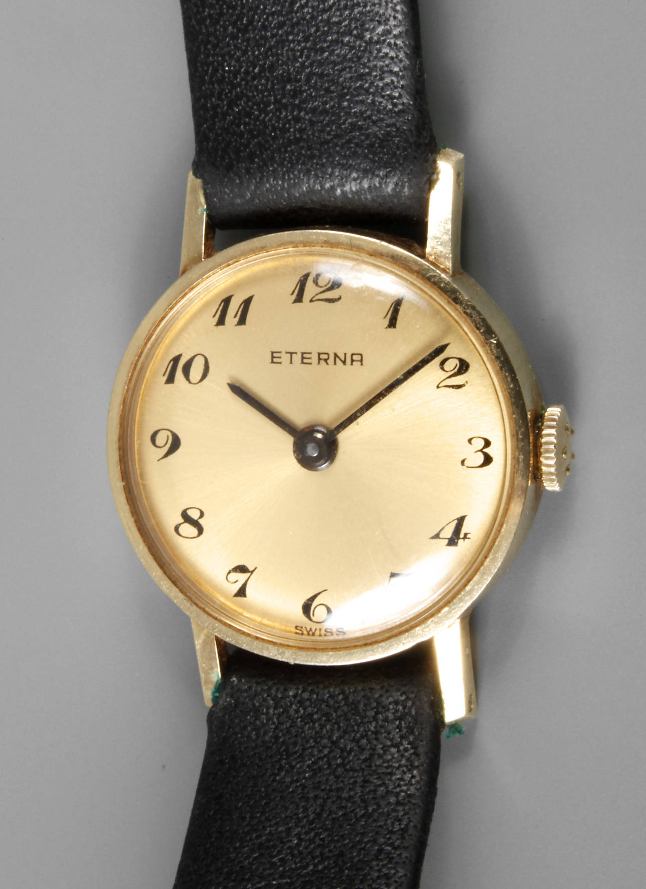 Damenarmbanduhr Eterna in Gold 585