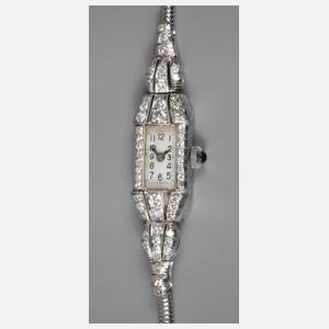 Damenarmbanduhr mit Brillanten