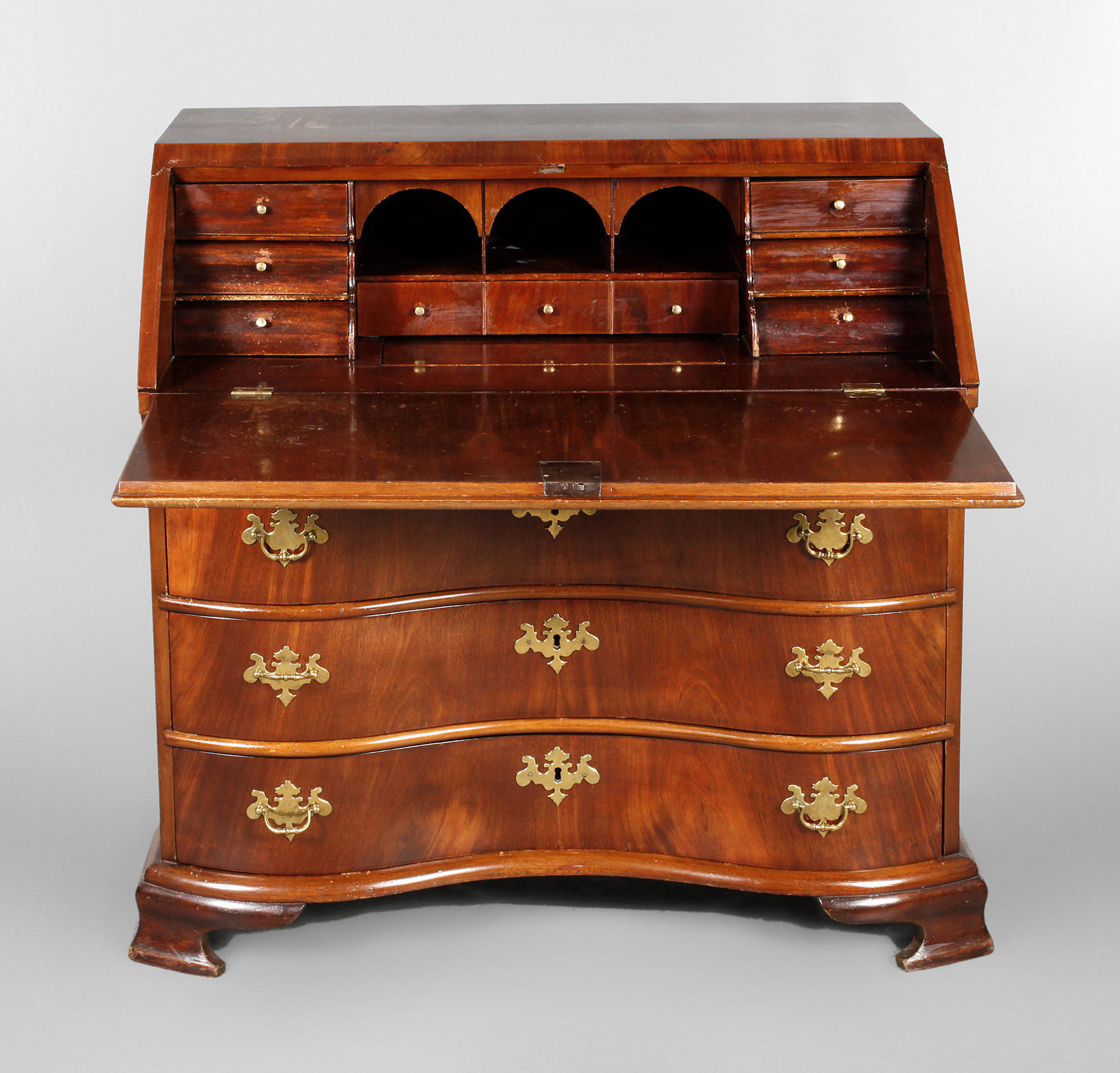 Schrägklappensekretär Barock