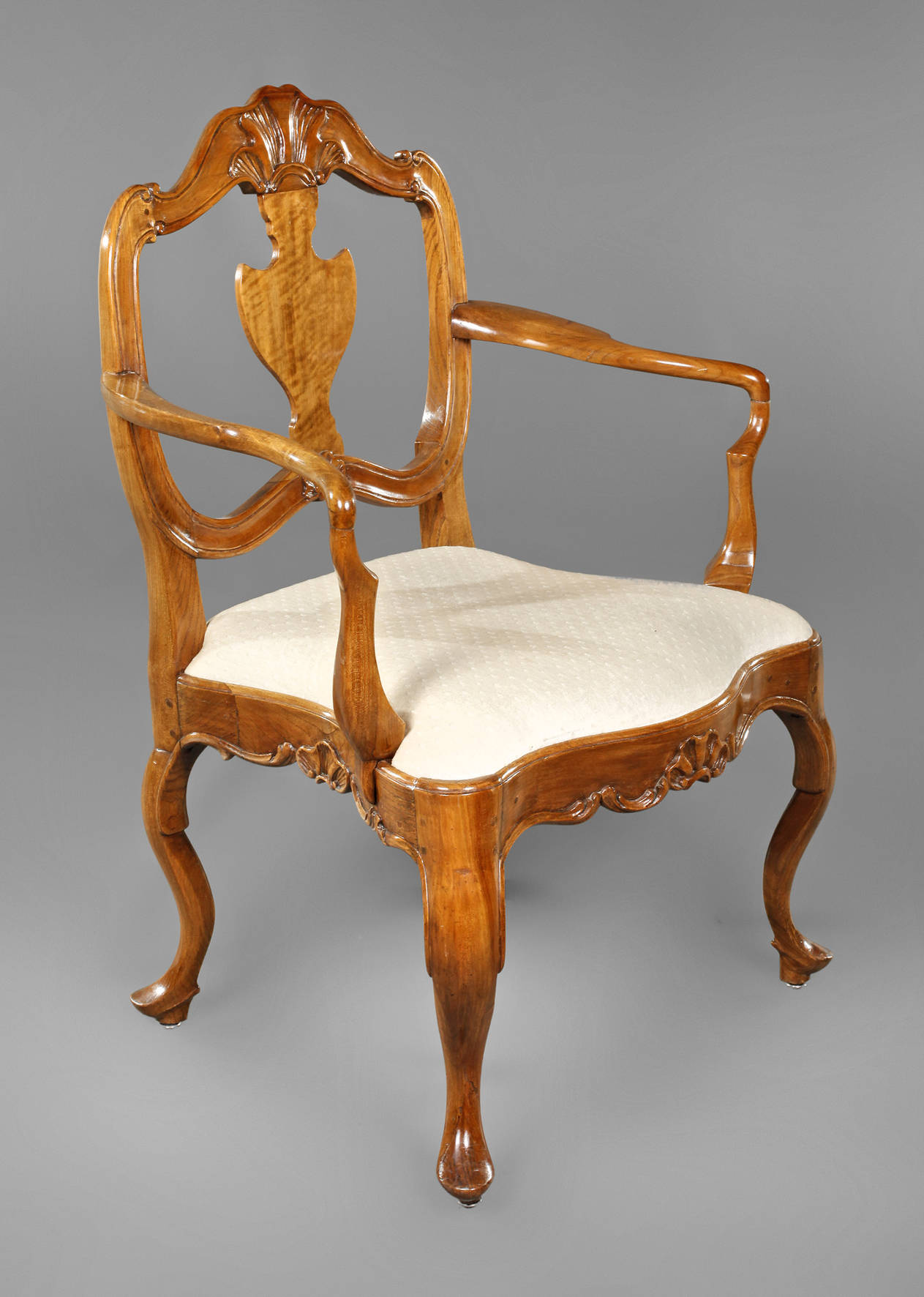 Barocker Armlehnstuhl