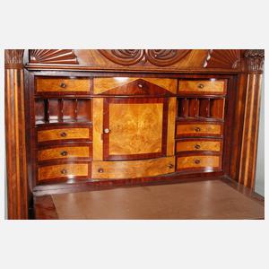 Außergewöhnlicher Biedermeiersekretär mit Kommode