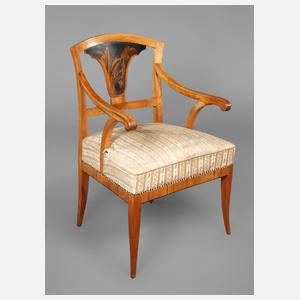 Biedermeier-Armlehnstuhl