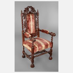 Armlehnsessel Historismus