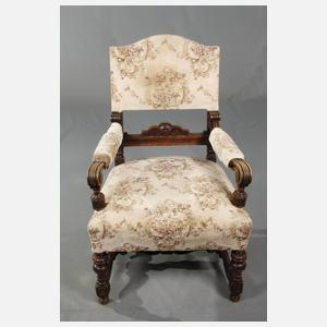Armlehnsessel im Barockstil