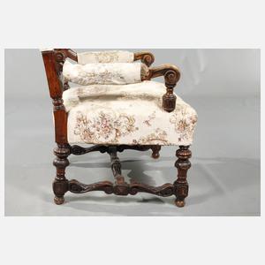Armlehnsessel im Barockstil