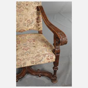Armlehnsessel im Barockstil