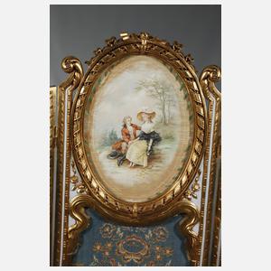 Prächtiger Paravent Neoklassizismus