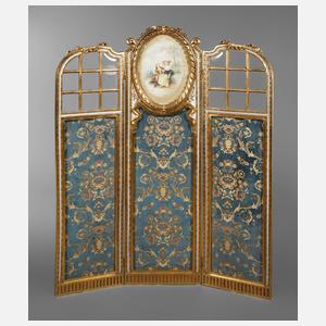 Prächtiger Paravent Neoklassizismus