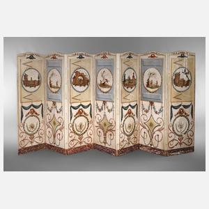 Großer klassizistischer Paravent