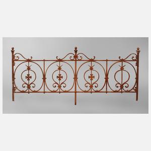 Aufsatz für Balkonbrüstung