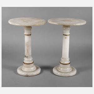 Paar Alabastersäulen