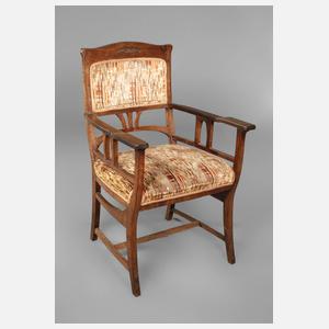 Jugendstil-Armlehnsessel