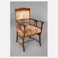 Jugendstil-Armlehnsessel111